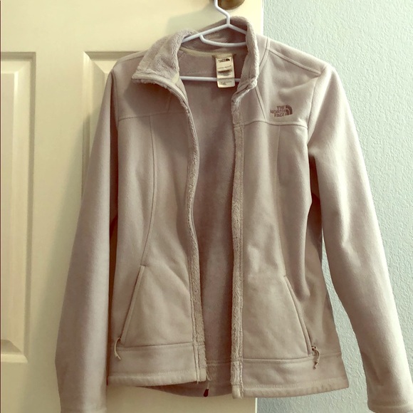 North face gray fleece jacket - Picture 1 of 2
